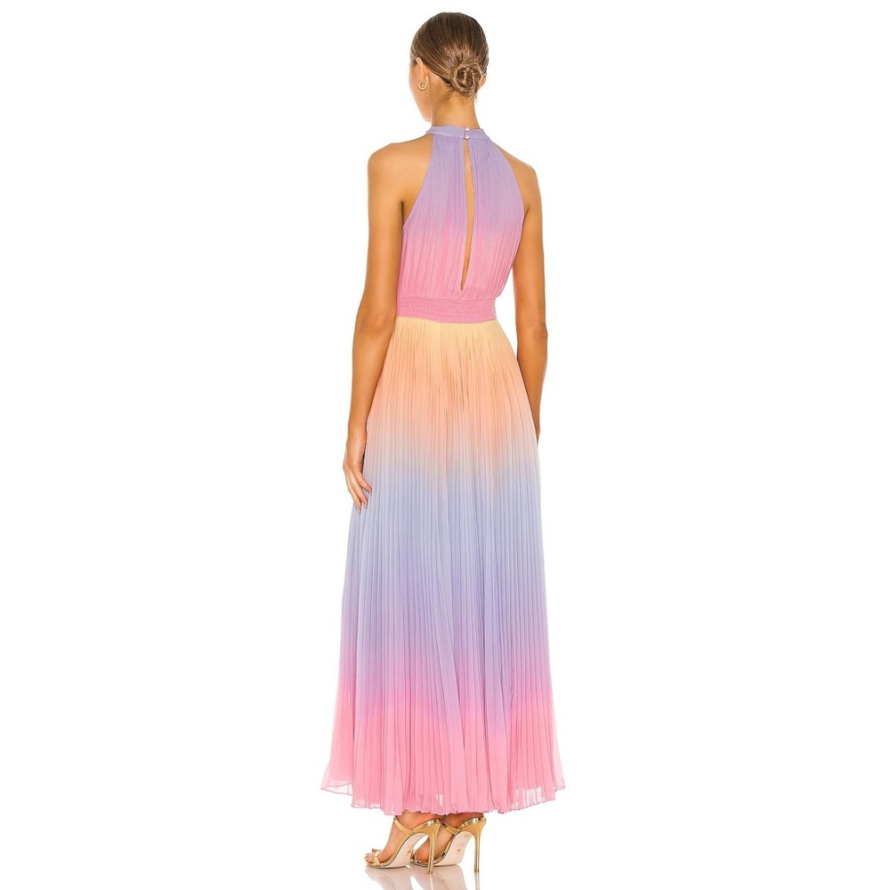 ROCOCO SAND Emi Pleat Maxi Dress Multi L - Picture 2 of 9